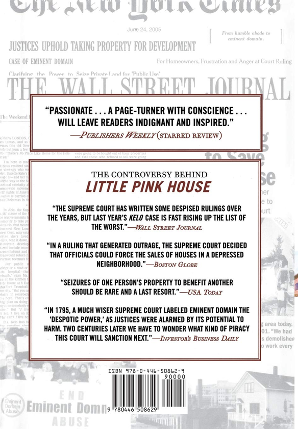 Паперова книга «Little Pink House. A True Story of Defiance and Courage», автор Джефф Бенедікт - фото №1
