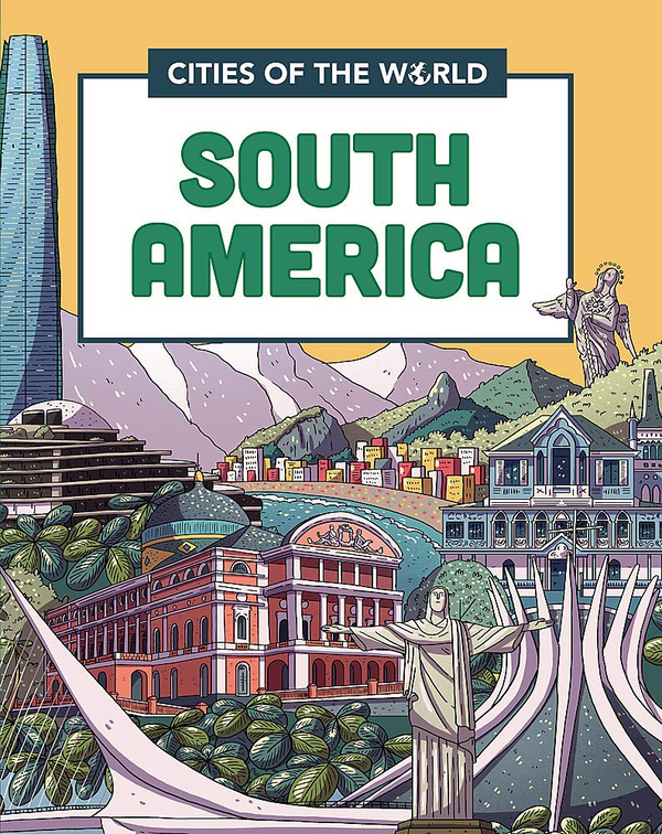 Бумажная книга «Cities of South America», автор Лиз Гогерли - фото №1