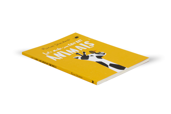 Паперова книга «Let's Make Some Great Art. Animals», автор Маріон Дьючарс - фото №1