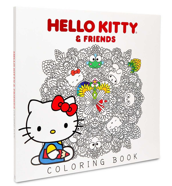 Бумажная книга «Hello Kitty & Friends Coloring Book» - фото №1