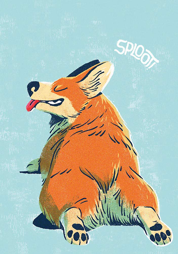 Паперова книга «Corgi Butts Journal» - фото №1
