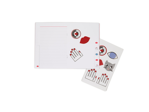 Бумажная книга «Lulu Guinness: A5 Customisable Notebook», автор Лулу Гиннесс - фото №1