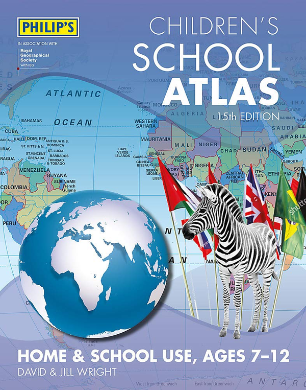 Бумажная книга «Philip's Children's Atlas» - фото №1