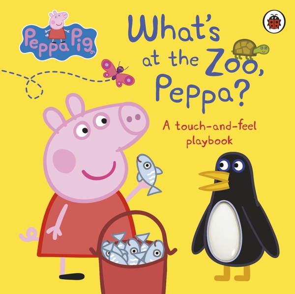 [object Object] «Peppa Pig. What's At The Zoo, Peppa? A Touch-and-Feel playbook» - фото №1