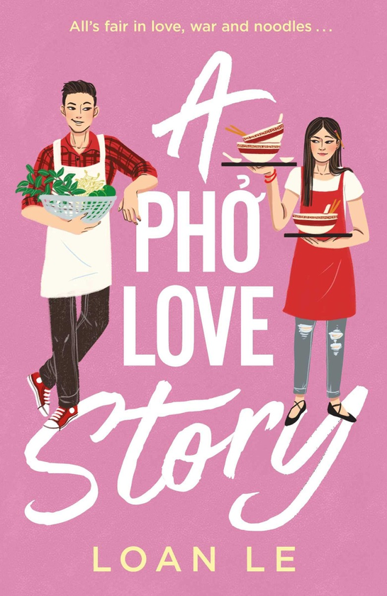 Паперова книга «A Pho Love Story», автор Лоан Ле - фото №1