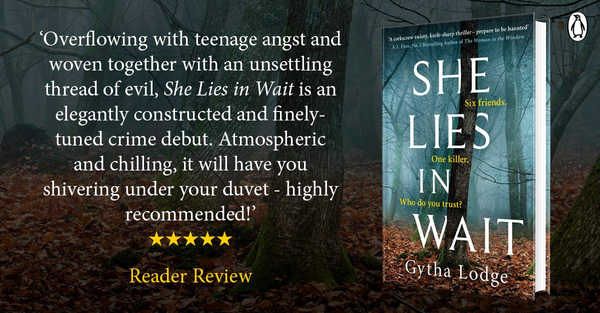 Паперова книга «She Lies in Wait», автор Гіта Лодж - фото №1