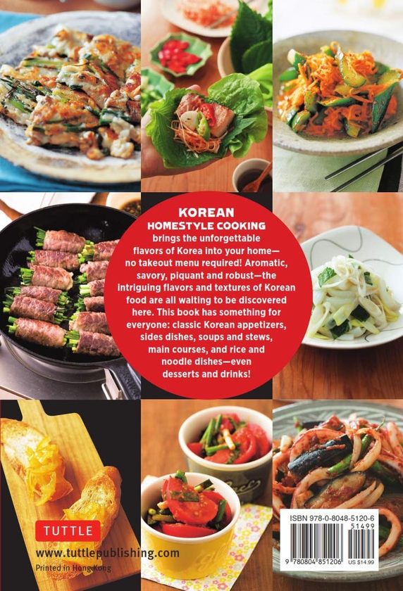 Паперова книга «Korean Homestyle Cooking», автор Хацуе Сігенобу - фото №1