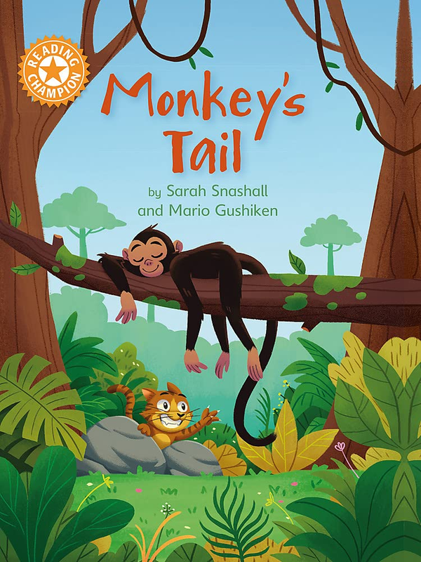 Бумажная книга «Reading Champion. Monkey's Tail», автор Сара Саншал - фото №1