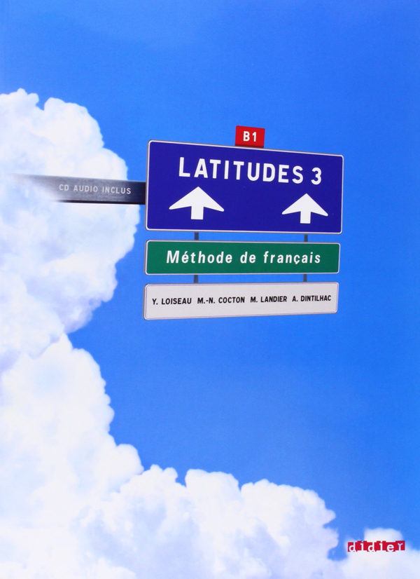 Паперова книга «Latitudes 3. Livre de L'Eleve )+CD)», автор Режин Мер'є - фото №1