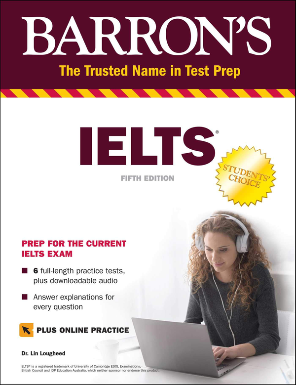 Бумажная книга «Barron's IELTS. With Downloadable Audio», автор Лин Логхид - фото №1