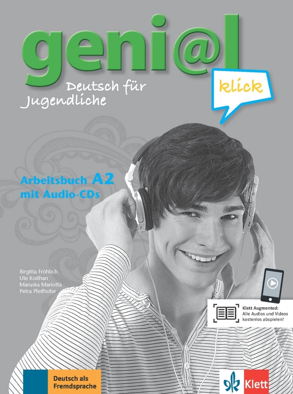 [object Object] «geni@l klick A2 Arbeitsbuch mit Audios und Videos», авторів Уте Койтан, Герман Фанк, Маруська Маріотта - фото №1