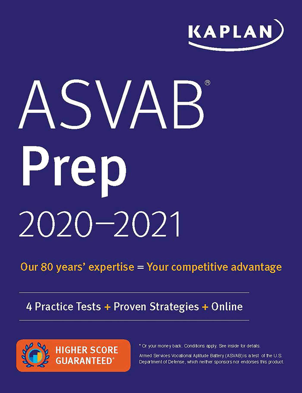 Паперова книга «ASVAB Prep 2020-2021 : 4 Practice Tests + Proven Strategies + Online» - фото №1