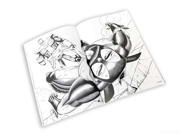 Бумажная книга «Deadpool: Samurai. The Official Coloring Book», автор VIZ Media - фото №1