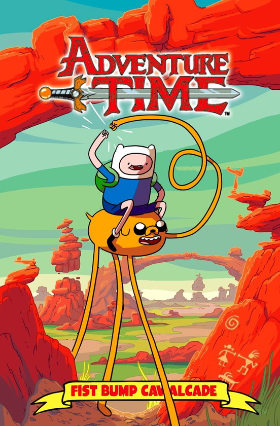 Бумажная книга «Adventure Time. Fist Bump Cavalcade », авторов Каван Скотт, Майк Гарли, Дэвид Лич - фото №1