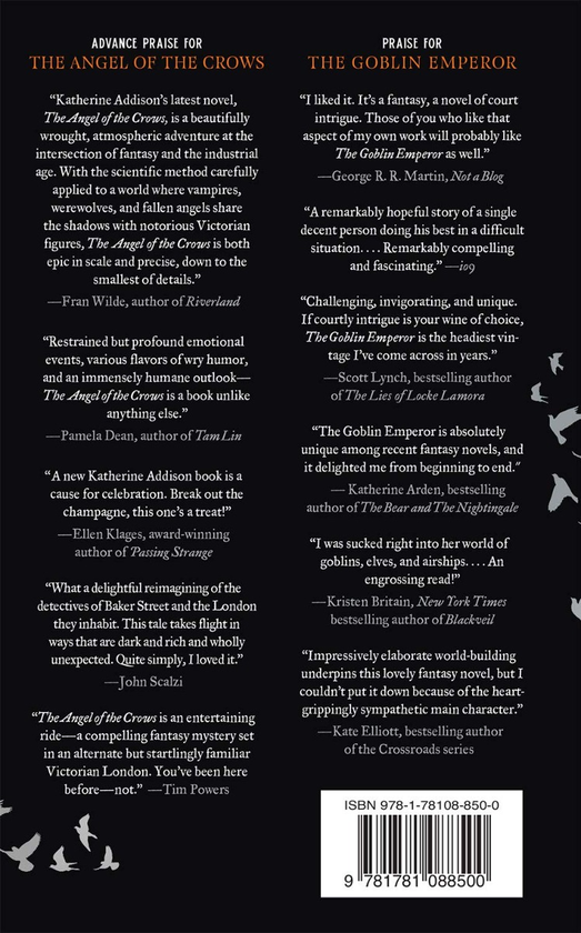 Бумажная книга «The Angel of the Crows» - фото №1
