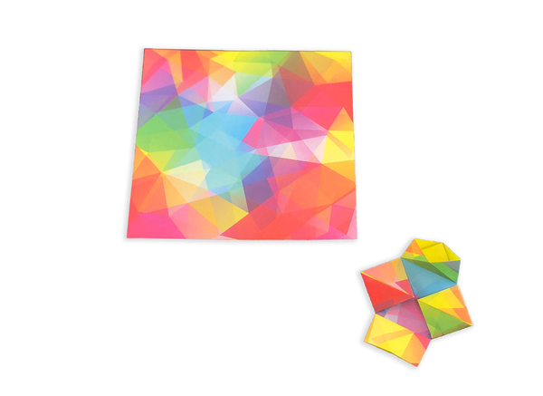 Паперова книга «Origami Paper. 500 sheets. Rainbow Patterns. 15 cm» - фото №1