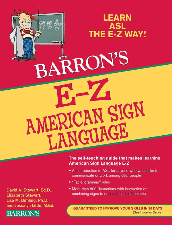 Бумажная книга «E-Z American Sign Language», автор ДэвидСтюарт - фото №1