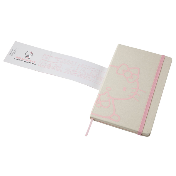  «Записная книжка Moleskine Hello Kitty Large в линию белая (LEHK03QP060)», бренда Moleskine - фото №1