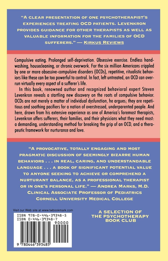 Бумажная книга «Obsessive Compulsive Disorders. Treating and Understanding Crippling Habits», автор Стивен Левенкрон - фото №1