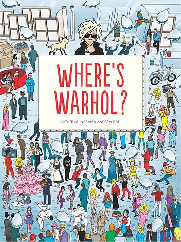 Паперова книга «Where's Warhol?», автор Кетрін Інгрем - фото №1