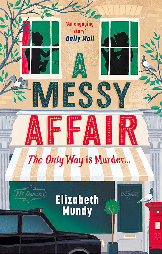 Паперова книга «A Messy Affair», автор Елізабет Манді - фото №1