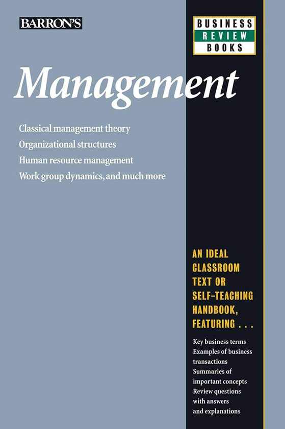 Бумажная книга «Management», автор Брюс Х. Чарнов - фото №1