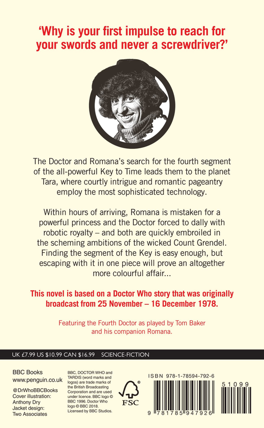 Паперова книга «Doctor Who. The Androids of Tara (Target Collection)», автор Девід Фішер - фото №1