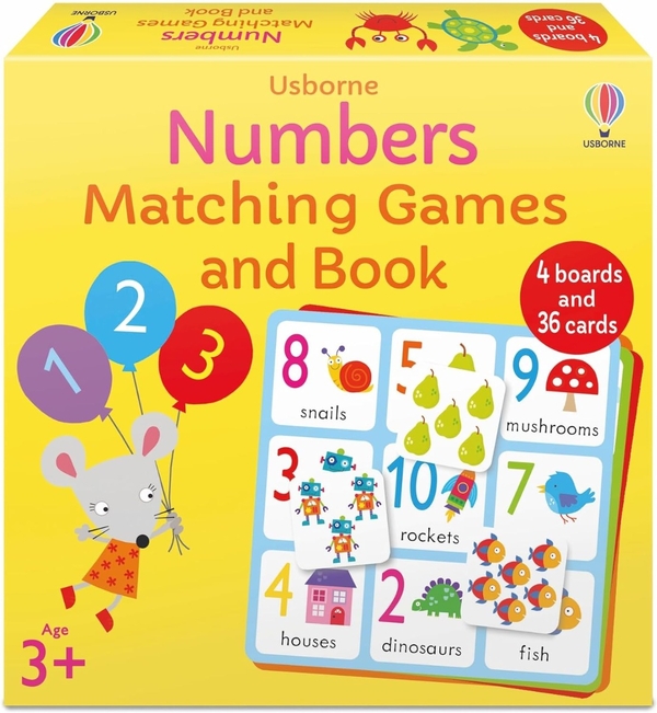 [object Object] «Numbers Matching. Games and Book», автор Кейт Нолан - фото №1