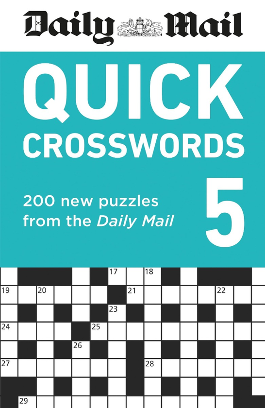 Паперова книга «Daily Mail Quick Crosswords Volume 5» - фото №1