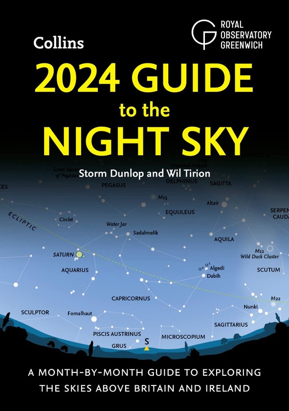Бумажная книга «2024 Guide to the Night Sky. A month-by-month guide to exploring the skies above Britain and Ireland», авторов Сторм Данлоп, Уил Тирион - фото №1
