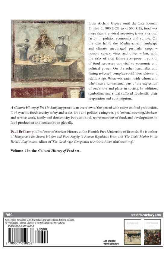 Бумажная книга «A Cultural History of Food in Antiquity. Volume 1» - фото №1