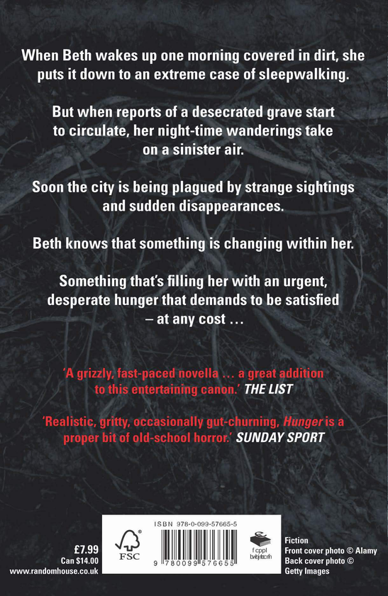 Бумажная книга «Hunger», автор Мелвин Бёрджесс - фото №1