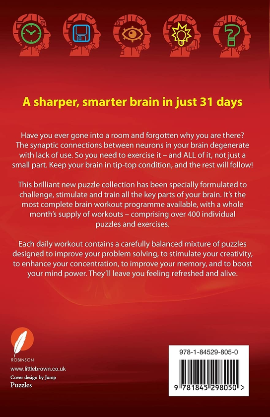 Бумажная книга «The Mammoth Book of Brain Workouts», автор Гарет Мур - фото №1