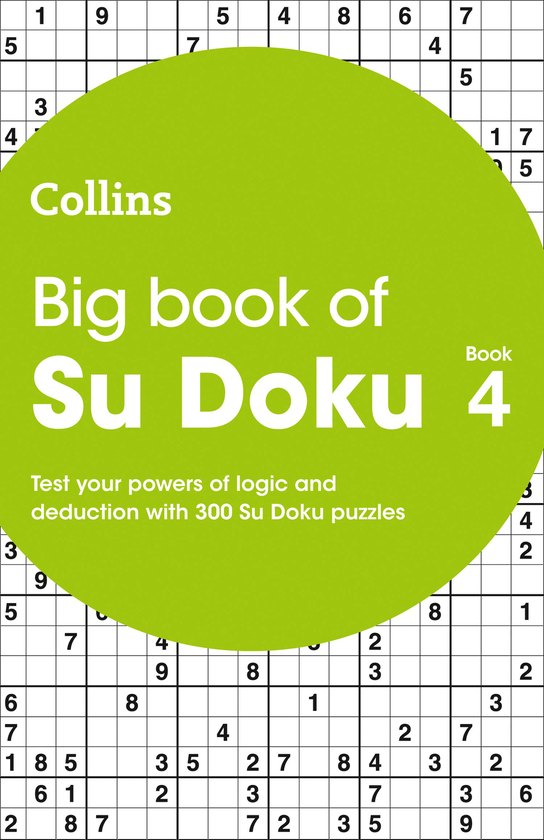 Бумажная книга «Big Book of Su Doku Book 4: 300 Su Doku puzzles» - фото №1