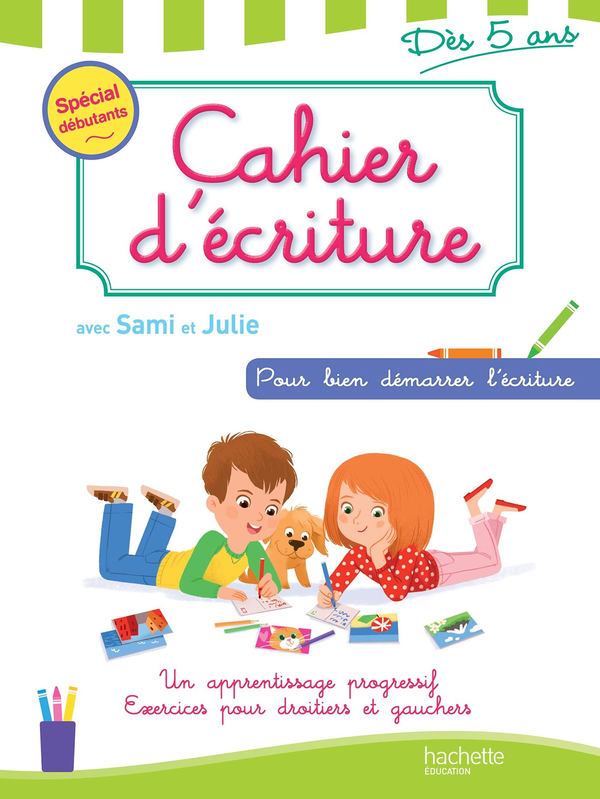Бумажная книга «Cahier d'écriture Sami et Julie Dès 5 ans» - фото №1