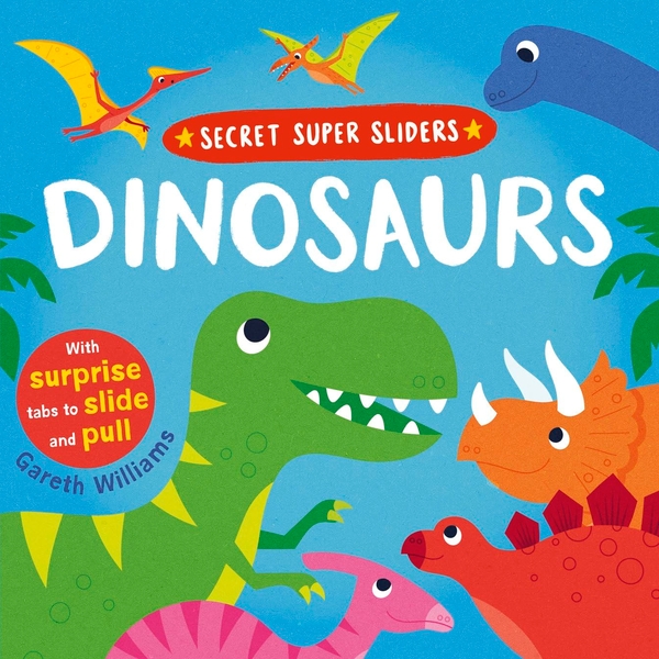 Бумажная книга «Secret Super Sliders: Dinosaurs» - фото №1