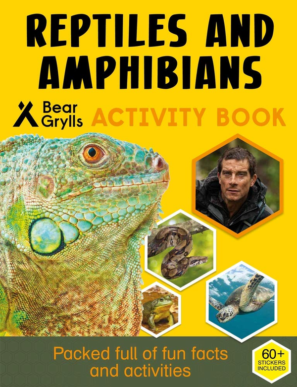 [object Object] «Bear Grylls Sticker Activity: Reptiles & Amphibians», автор Беар Гриллс - фото №1