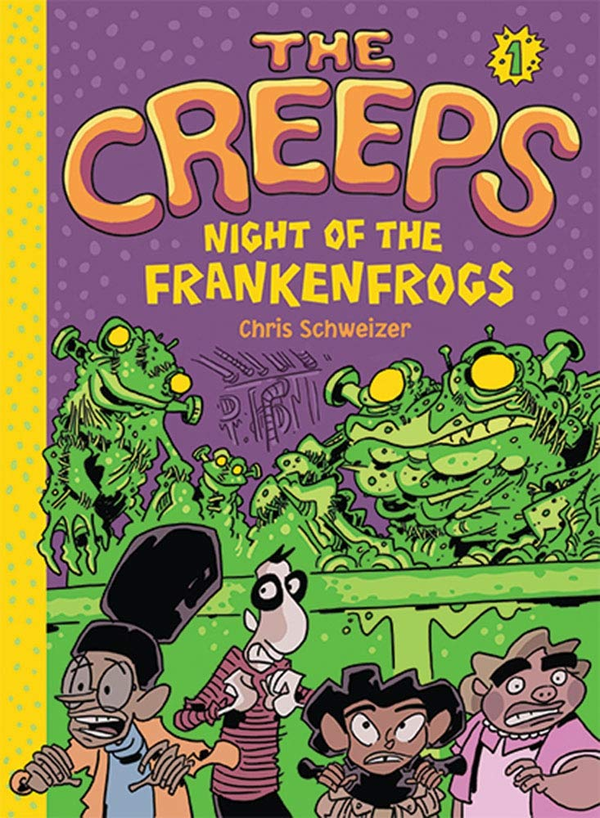 Бумажная книга «The Creeps. Night of the Frankenfrogs», автор Крис Швейцер - фото №1