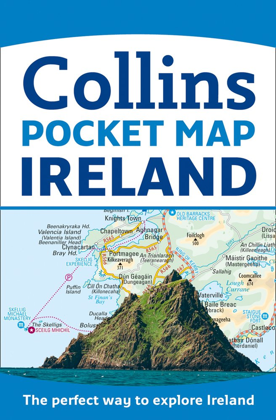 Бумажная книга «Ireland Pocket Map : The Perfect Way to Explore Ireland» - фото №1