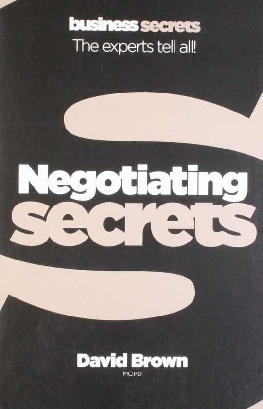Паперова книга «Negotiating », автор Девід Браун - фото №1