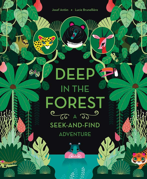Бумажная книга «Deep in the Forest: A Seek-and-Find Adventure», автор Жозеф Антен - фото №1