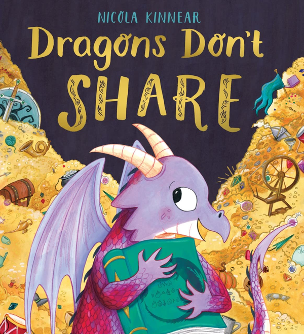Бумажная книга «Dragons Don't Share», автор Никола Киннер - фото №1