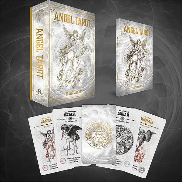 Паперова книга «Angel Tarot», автор Тревіс Макгенрі - фото №1