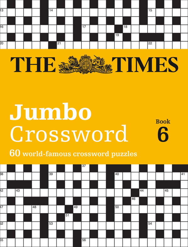 Паперова книга «Times 2 Jumbo Crossword 6: 60 world-famous crossword puzzles» - фото №1