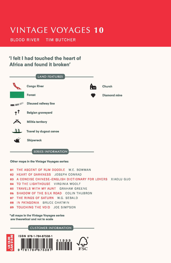 Бумажная книга «Blood River: A Journey to Africa's Broken Heart», автор Тим Батчер - фото №1