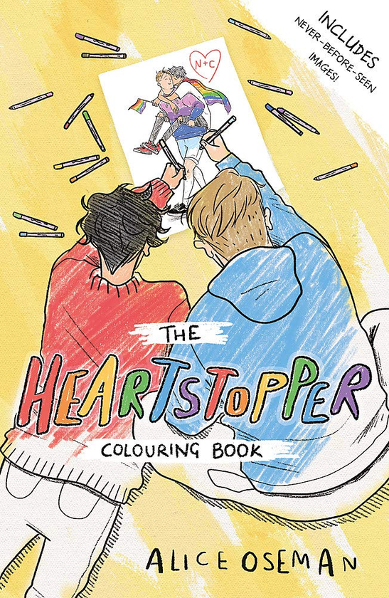 Паперова книга «The Heartstopper. Colouring Book», автор Еліс Осман - фото №1