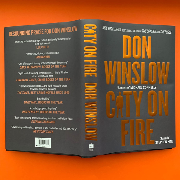 Паперова книга «City on Fire», автор Дон Вінслоу - фото №1