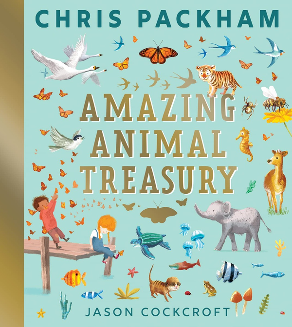 Бумажная книга «Amazing Animal Treasury», автор Крис Пэкхэм - фото №1