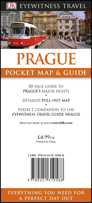 Бумажная книга «Prague Pocket Map and Guide» - фото №1