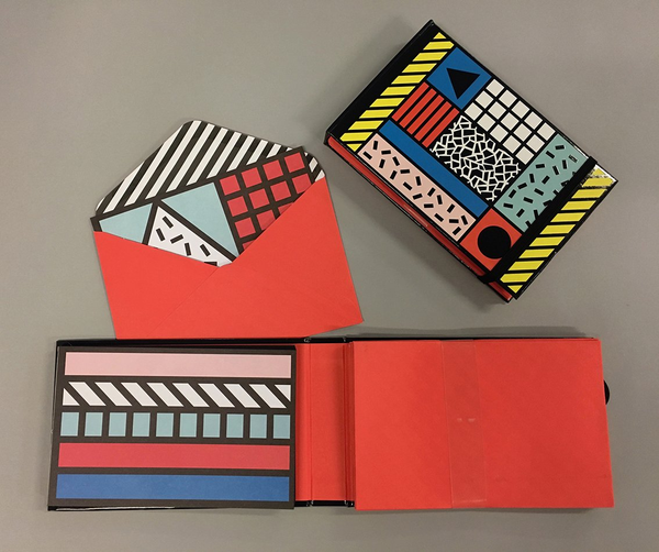 Бумажная книга «Tribal Pop Art Notecard Set », автор Камилла Валала - фото №1
